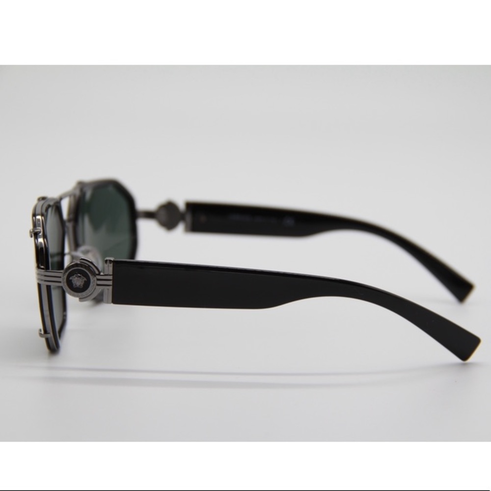 NEW VERSACE VE2228 1001/71 SUNGLASSES VERSACE VE 2228 - Picture 8 of 11